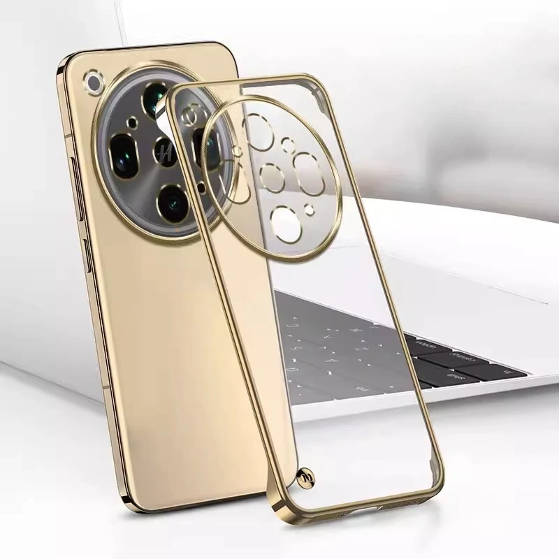 For OPPO Find X9 Ultra Plating Frameless Slim Pc Phone Case 