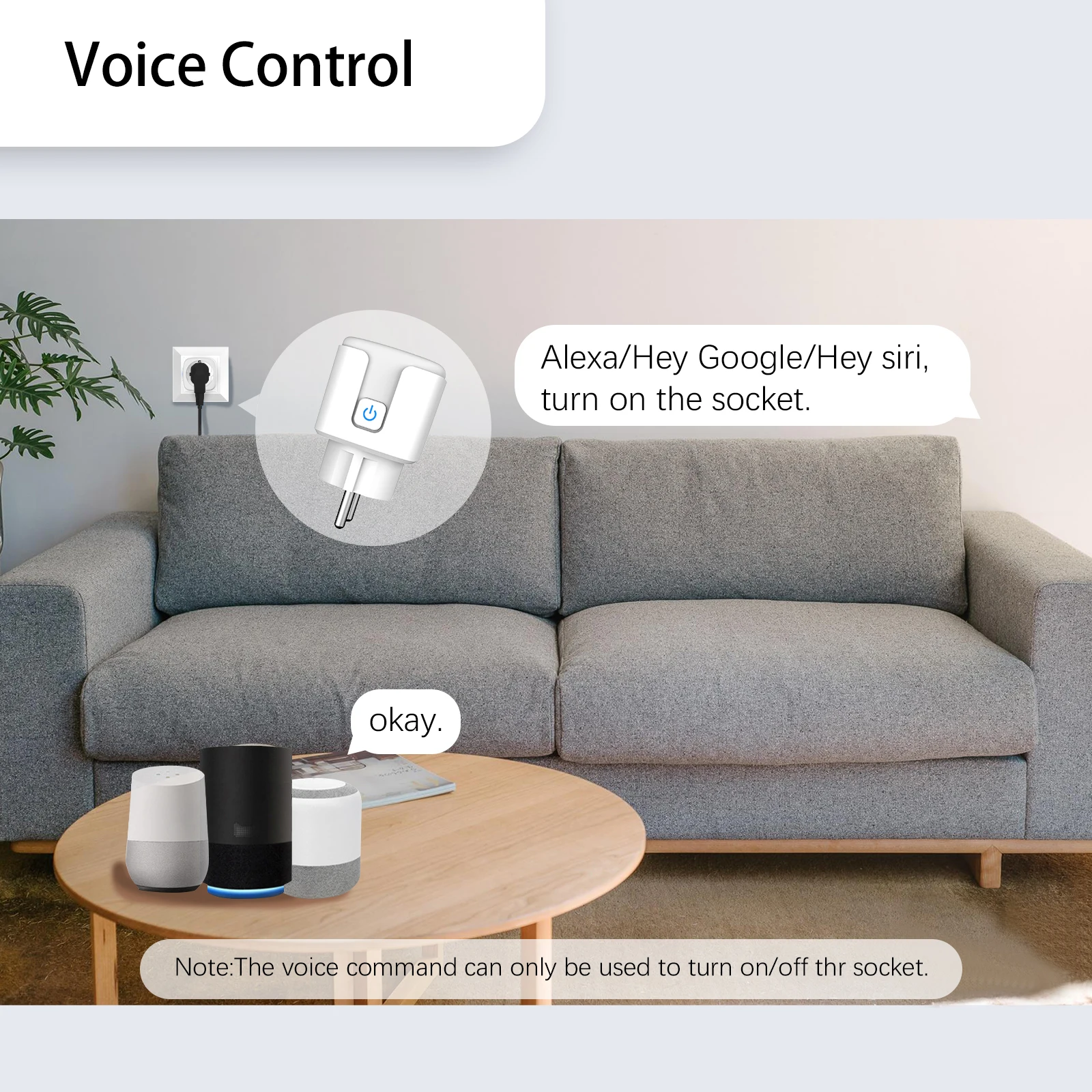 Tuya EU Smart Plug Supports Wi - đánh giá và giá Smart Home Or Smart Home