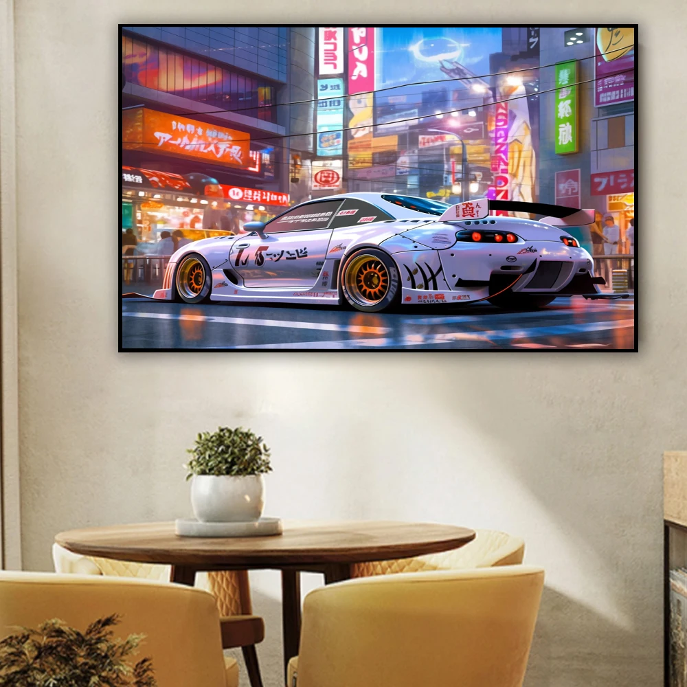 YOUQU Car Small Size Diamond Painting Diamond Embroidery DIY Landscape Mosaic Picture Beautiful Home Decoration Gift