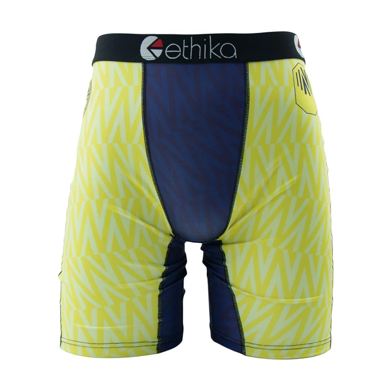 ETHIKA Men Underwear Boxers 1Pcs Breathable Mesh Crotch Man Swimming Underpants Plus Size L-3XL Mens Panties Men's Boxers Briefs image 5