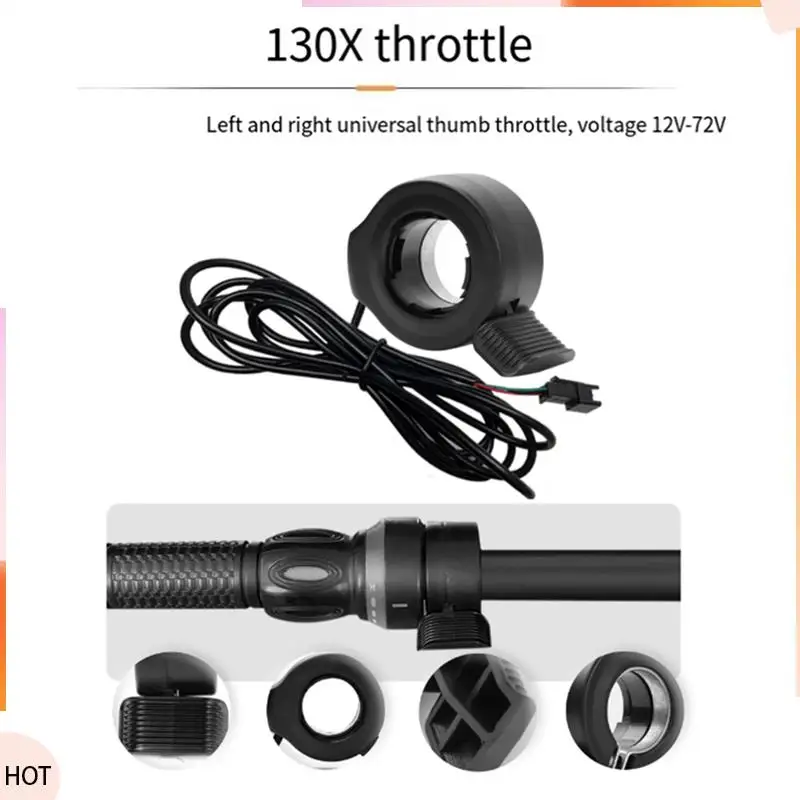 News 36V 48V 26A Brushless Controller T5S LCD Display Meter+130X Throttle Kit For Electric Scooter E-Bike Repair Kit