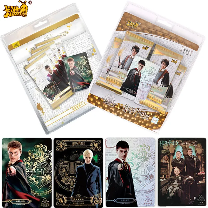 KAYOU Harry Potter Card Magic Edition Collection Kid Board Game Rare Hero Bronzing Flash LR Card Children Fan Holiday Gift