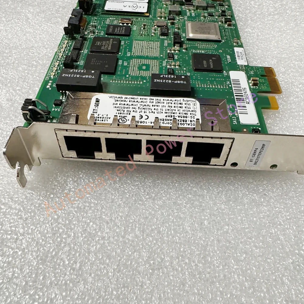 DNI1310TEPE2HMP ET:GEMP 50-0108-04 PCI-E Dedicated IP Voice Card For Call Center