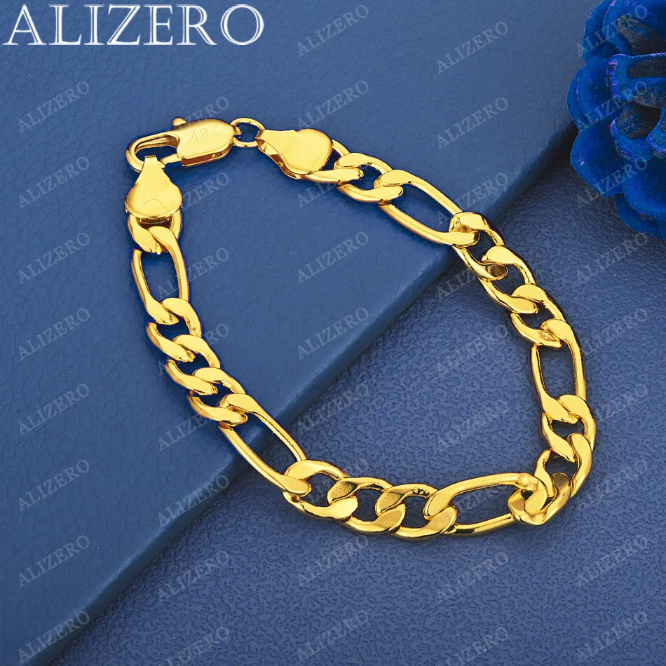 

ALIZERO 925 Sterling Silver 8MM Sideways Bracelet Party Gifts Wedding Fashion Jewelry