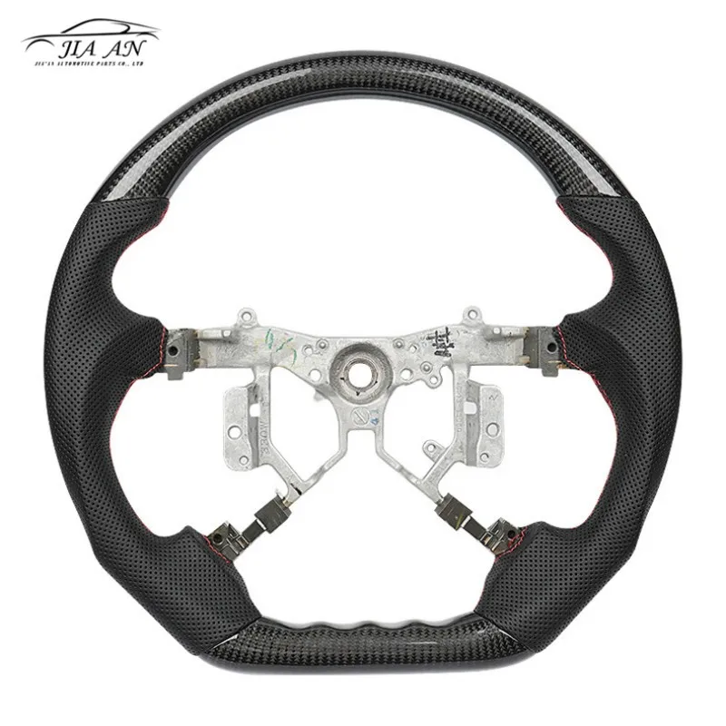 Steering Wheel Custom Fit For 2006 2007 2008 2009 2010 2011 2012 2013 Toyota Estima Highlander Camry Carbon Fiber Steering Wheel