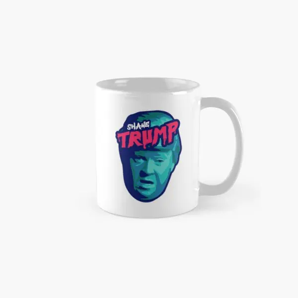 Shane Gillis Trump Comedian Classic  Mug Tea Cup Gifts Design Photo Simple Drinkware Coffee Image Printed Handle Round Picture