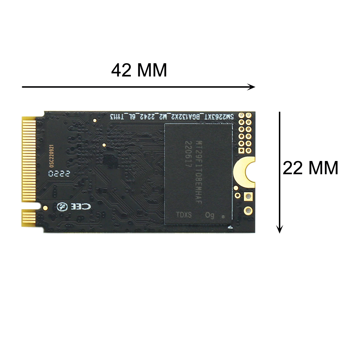 M.2 2242 PCIe NVMe SSD 256GB 512GB 1TB M2 PCIe 3.0X4 NVME ภายใน Solid State ไดรฟ์สำหรับโน๊ตบุ๊กเดสก์ท็อป
