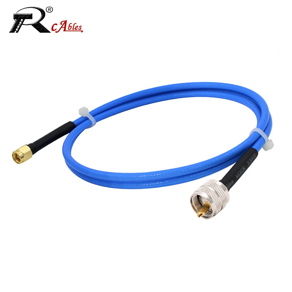 RG402 Semi Flexible Cable PL259 UHF Male to SMA Male Female RF Adapter Cable 50 Ohm RF Coaxial Pigtail Extension Cord Jumper