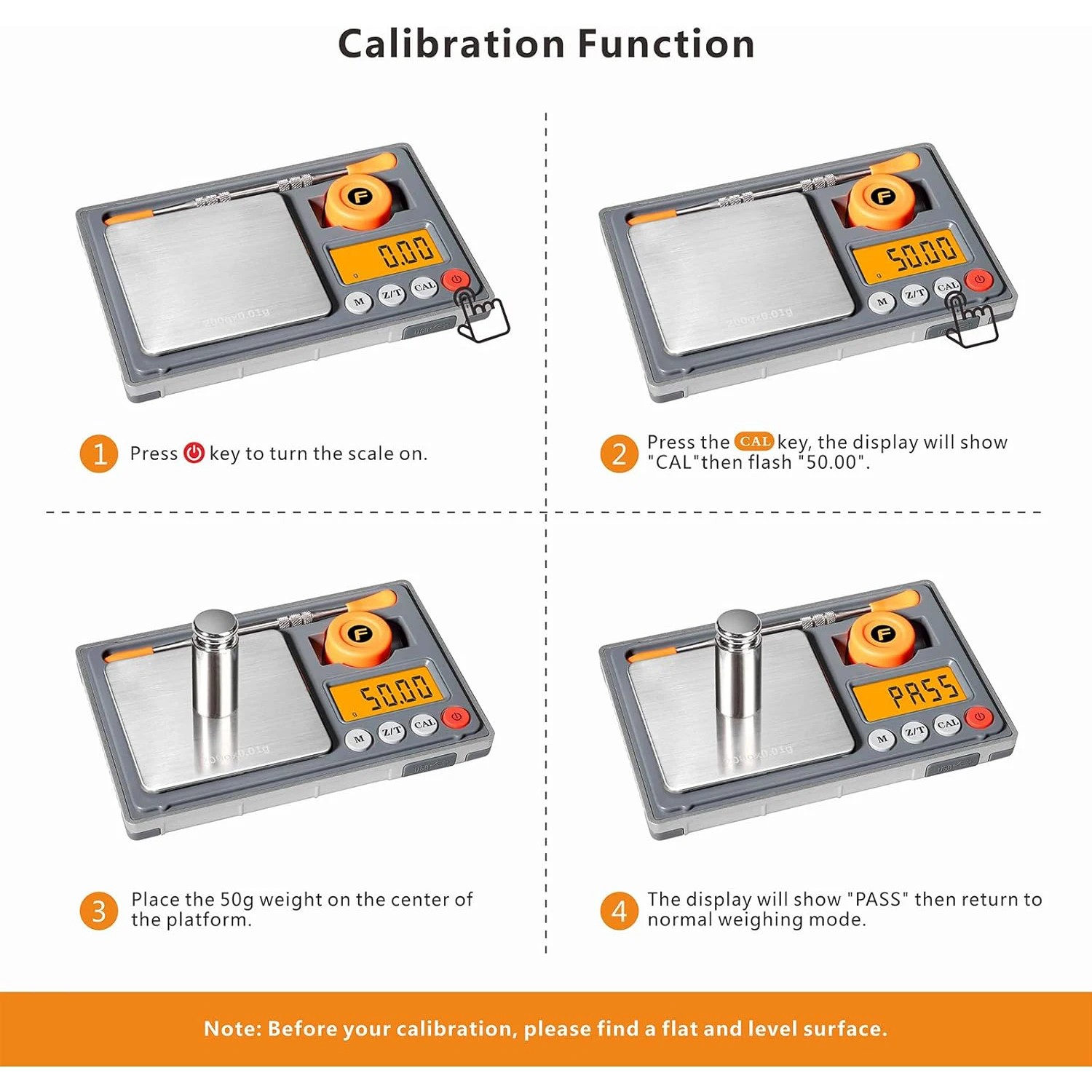 Gram Scale Rechargeable Herb Scale, Digital Scale .01 Gram Accuracy, 6 Units Mini Scale Gram and Ounce, Jewelry Scale