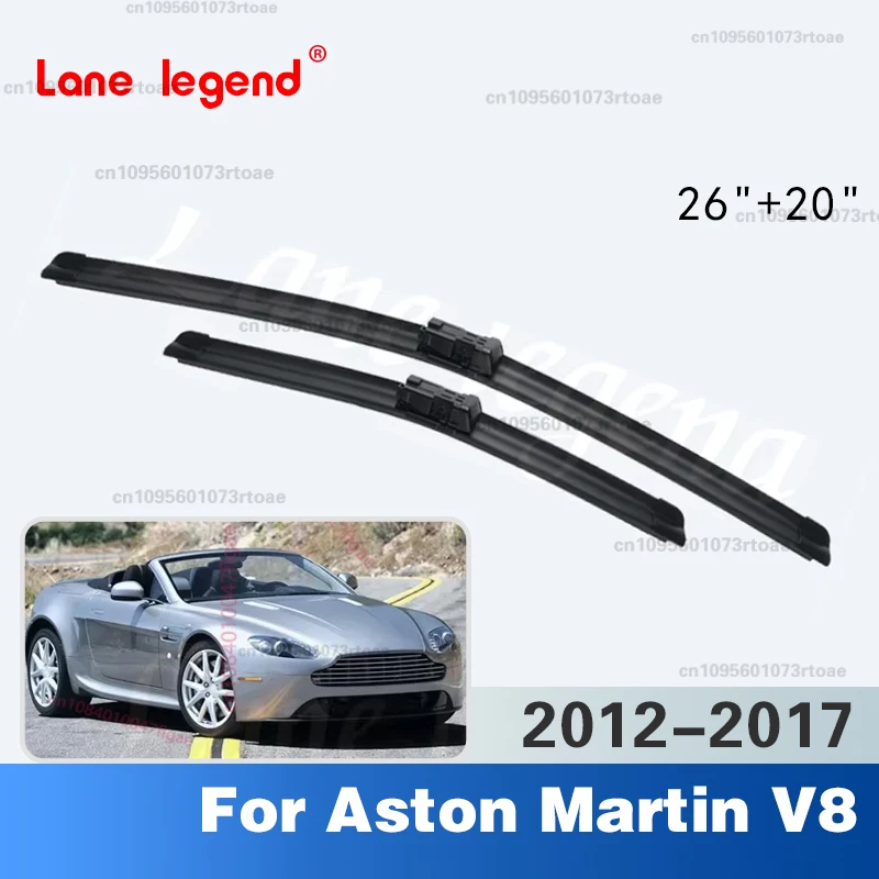 

Щетки стеклоочистителя для Aston Martin V8 Vantage 2012-2017, щетки для лобового стекла, 26 "+20 ", автомобильные аксессуары
