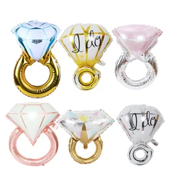 Balloon DIY Wedding Decor Balloons Diamond Ring Boy Girl Confession Proposal Engagement Atmosphere  Party Ornament Balloons
