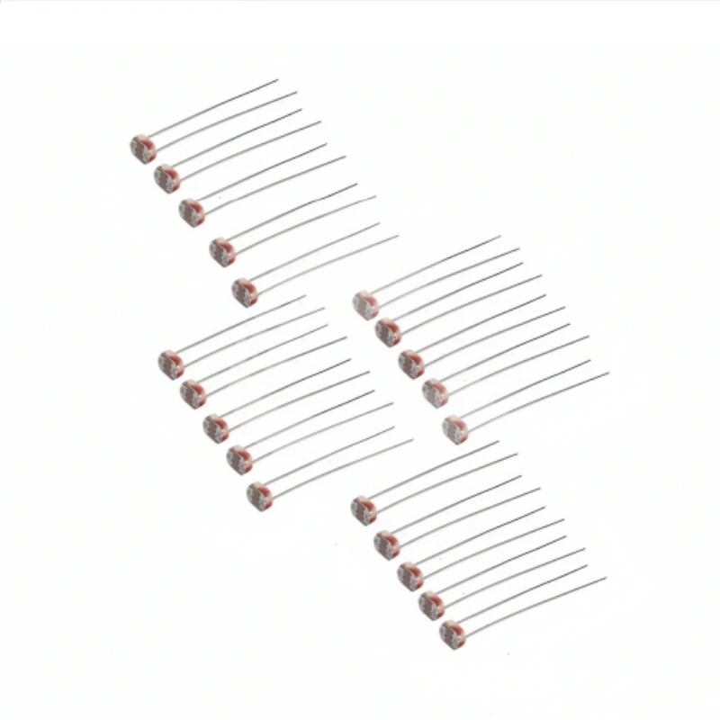 100pcs LDR Light Dependent Photo Resistors Sensor 5528  GL5528 Cds Photoresistor Resistance