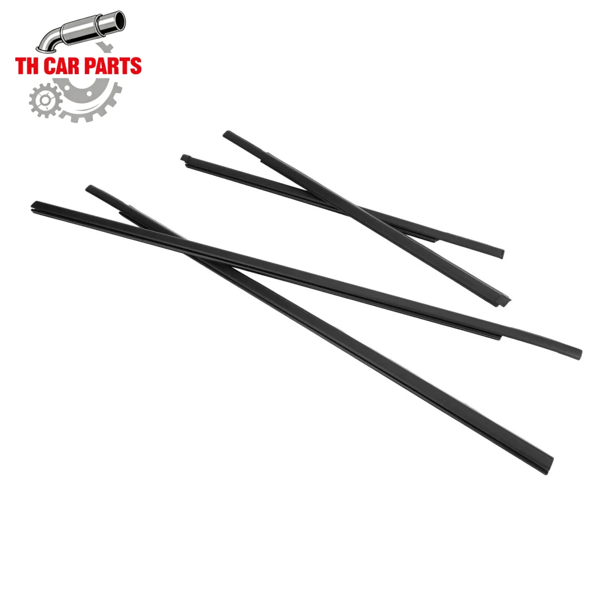 

Outdoor Car Window Weatherstrip 4Pcs Black For Suzuki Escudo & Grand Vitara Car Weatherstrip Window Moulding Trim