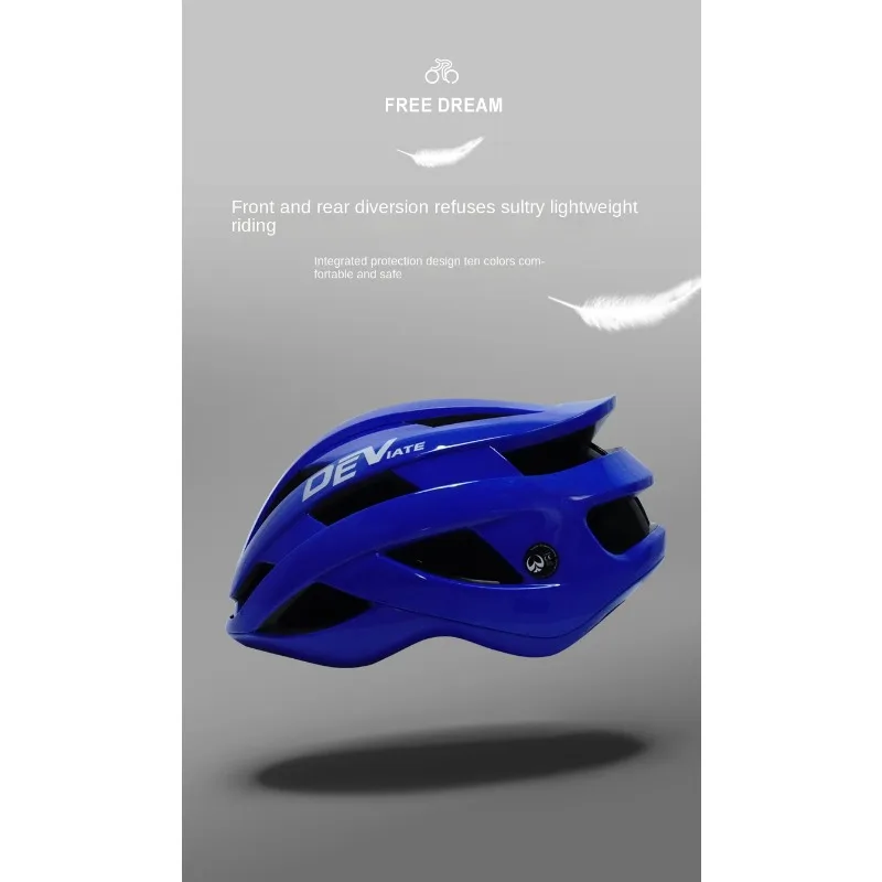 Capacete de bicicleta mountain bike Capacete esportivo Formador integrado capacete de ciclismo ao ar livre masculino e feminino