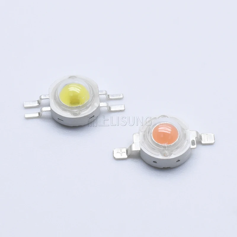 High Power 3W Star Led Bicolor Chip Yellow White Red Warm White Blue Two-color Lamp Beads Diode Car Light Source Lighting