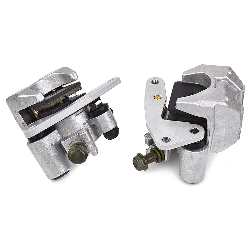 

Front Right & Left Brake Caliper With Pads For Banshee 350 Grizzly 350 400 450 Big Bear 250 350 450 Blaster 200