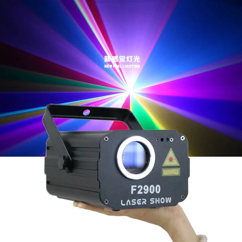 Newfeel Upgraded Version of F2900 APP Control 1800mw RGB Animation Stage Club Laser Light for Dj Disco Party Bar