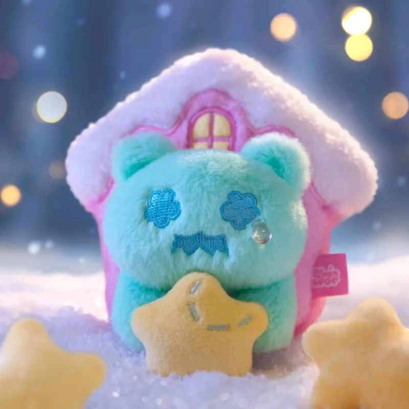

Finding Unicorn Shinwoo The Cold Hug Series Blind Box Plush Pendent Bag Charm Cute Action Figure Keychain Doll Cartoon Decor Toy