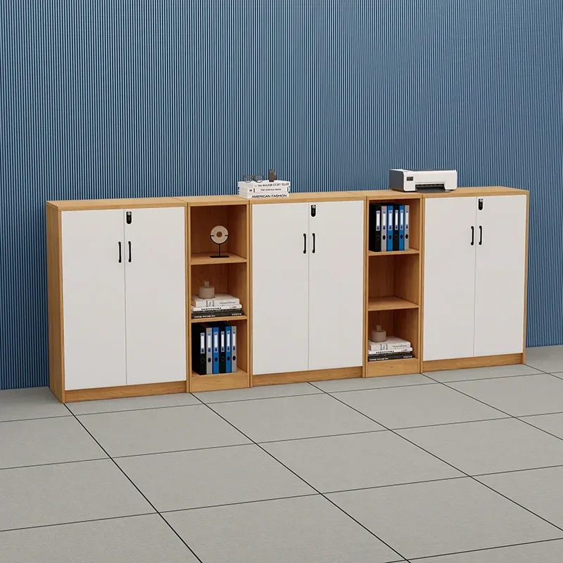 Premium  File  Office File Data Cabinet Storage  Locked Wooden Partition Low  Floor-to-ceiling Tea Side