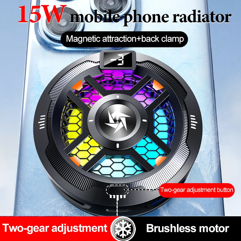 Gaming Accessories Mobile - Mobilny wentylator chłodzący do telefonu, chłodnica