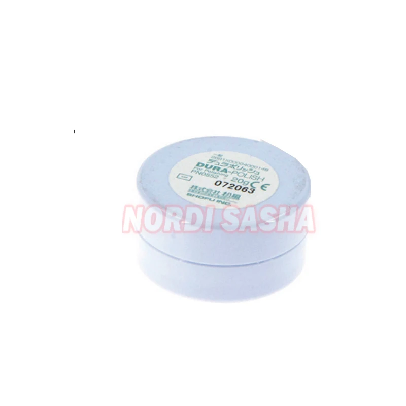 20g SHOFU Dura Polish Aluminum Oxide Polishing Paste Dental Porcelain Teeth Polish Paste Teeth Pre-polishing & Fine Polishing