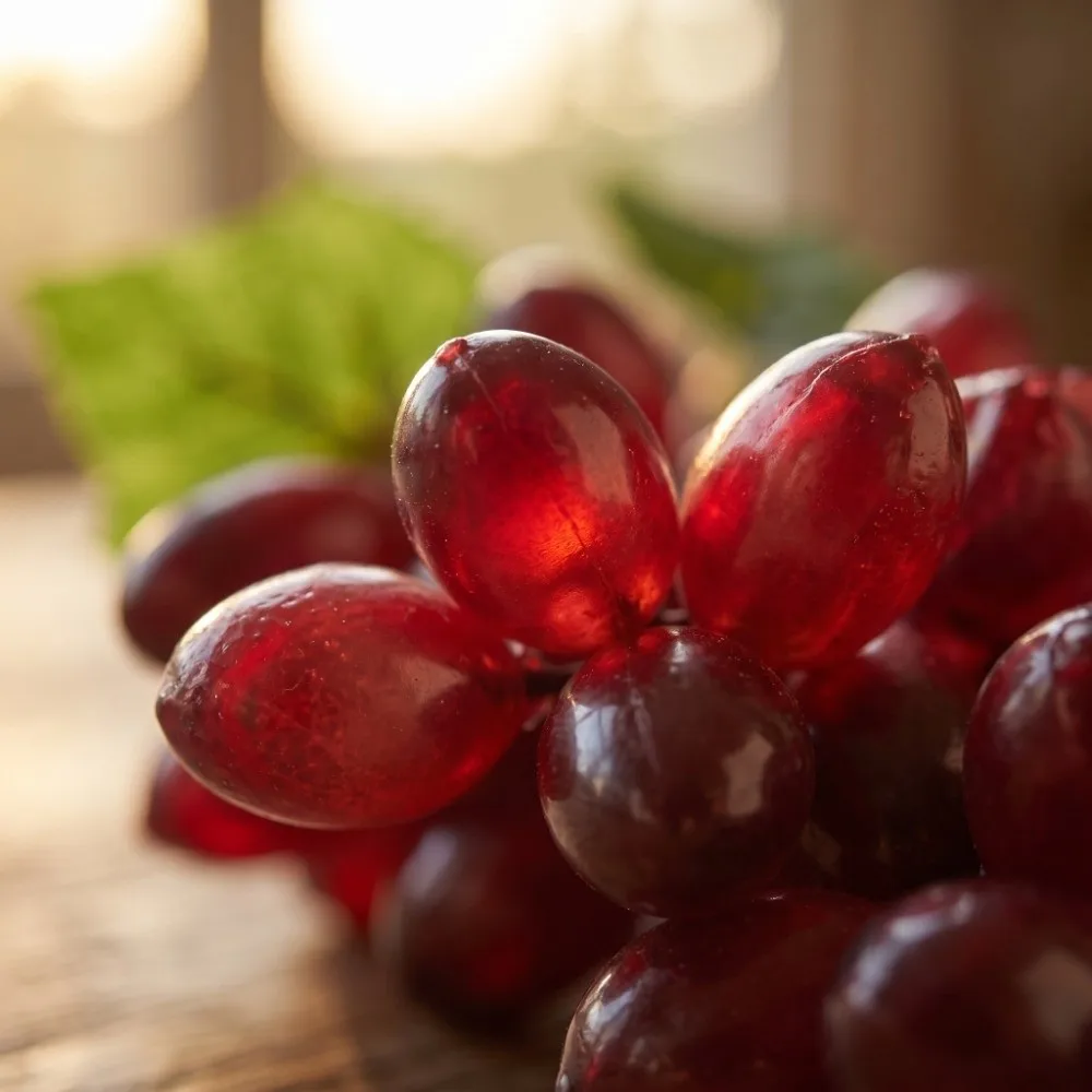 18cm Simulated Grape Model Purple Full Grain Detail Still Life Sketch Prop Solid Mold Simulation Grapes Art Still Life Drawing
