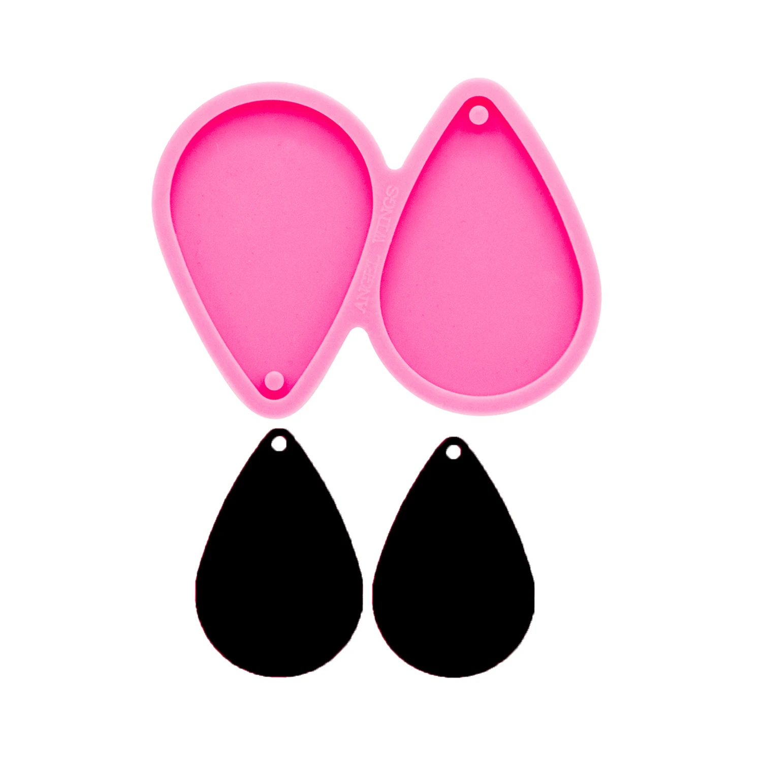 Silicone Molds Tear Drop Earring Fondant Craft Cake Chocolate Sugarcraft Candy Mold Resin Jewelry Crafts Casting Mold