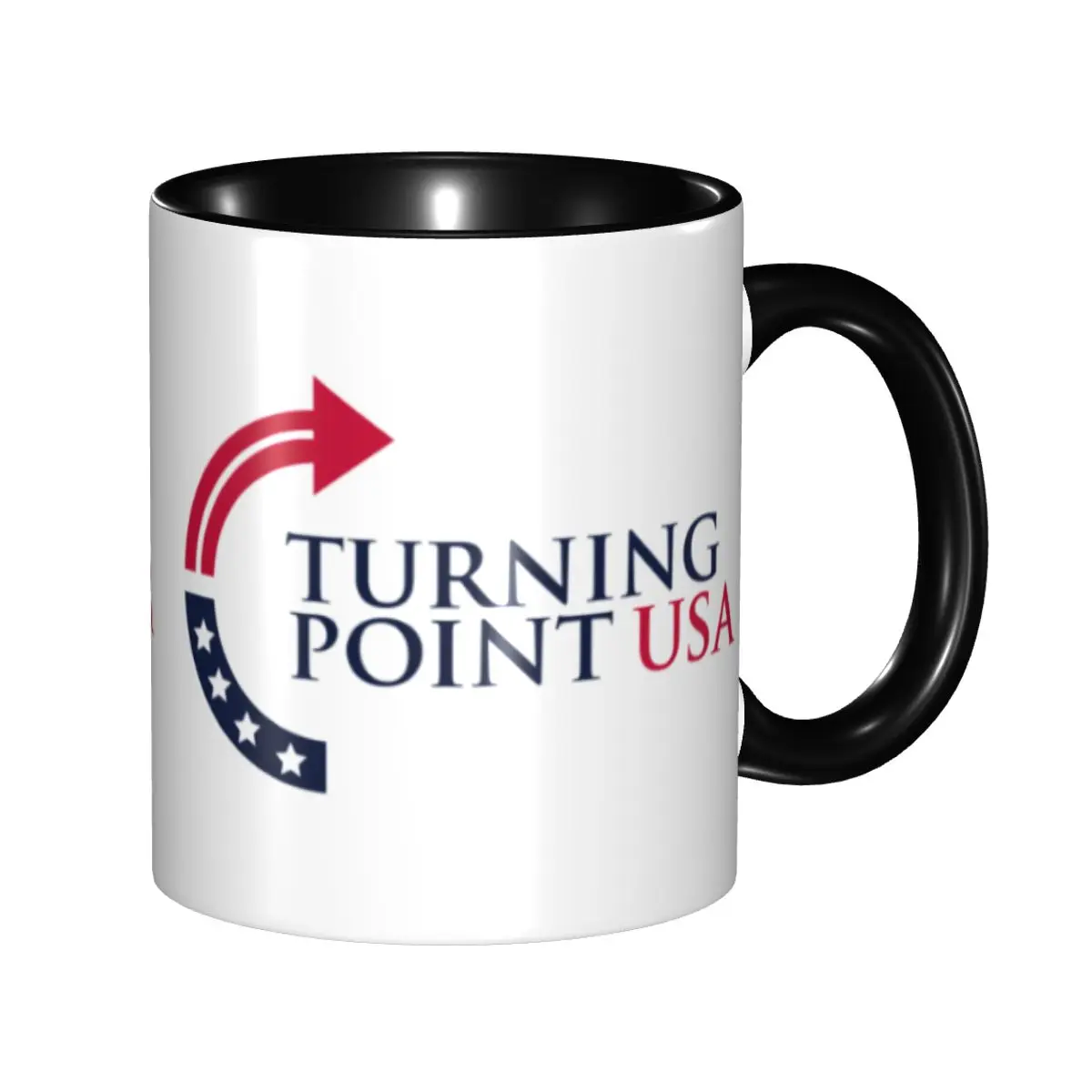 

Turning Point USA Charlie Kirk Coffee Mug DIY Custom Ceramic Mug Cup Creative Present