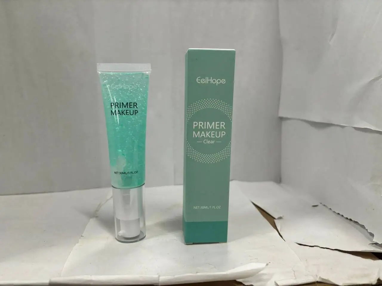 مكياج سيللوب كلير برايمر 30 مل - تقليل المسام، قاعدة تنعيم، خالية من الزيوت، موسع مكياج، 1 أونصة سائلة، ظل عالمي