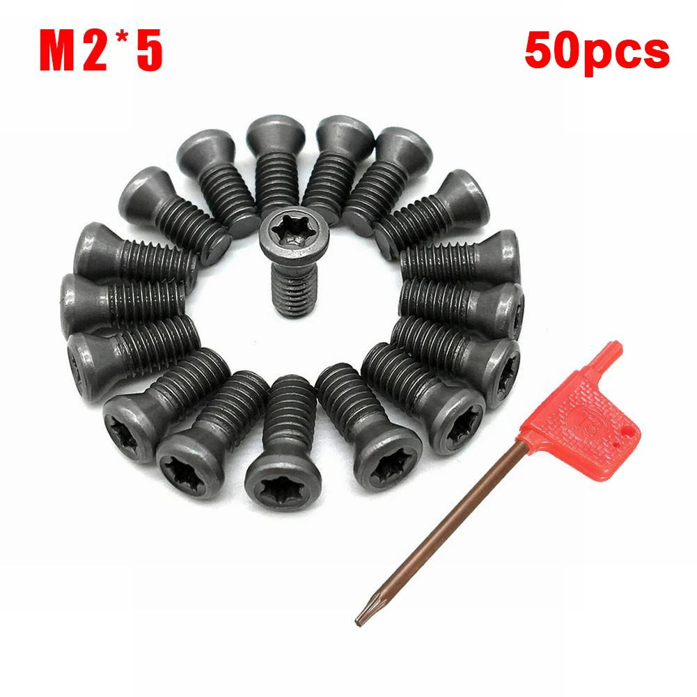 Torx Screws Black Carbide Inserts Changing CNC Lathe Tools M2 M2.5.5 M5 Metal Screw Lathe Tool Socket Head