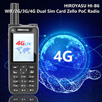 HIROYASU HI-B6 Network Zello Walkie Talkie 2G 3G 4G PoC Radio 1G ROM 8G RAM 2.4\