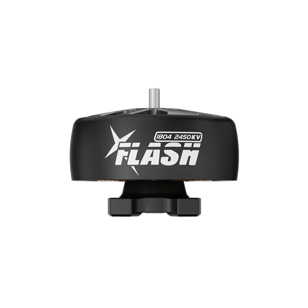 FlyFishRC Volador VX3.5 O4 Pro Frame Kit Flash 1804 FPV Bürstenloser Motor HQProp T3.5X2.5X3 Grau (2CW+2CCW) Bundle Kit 6
