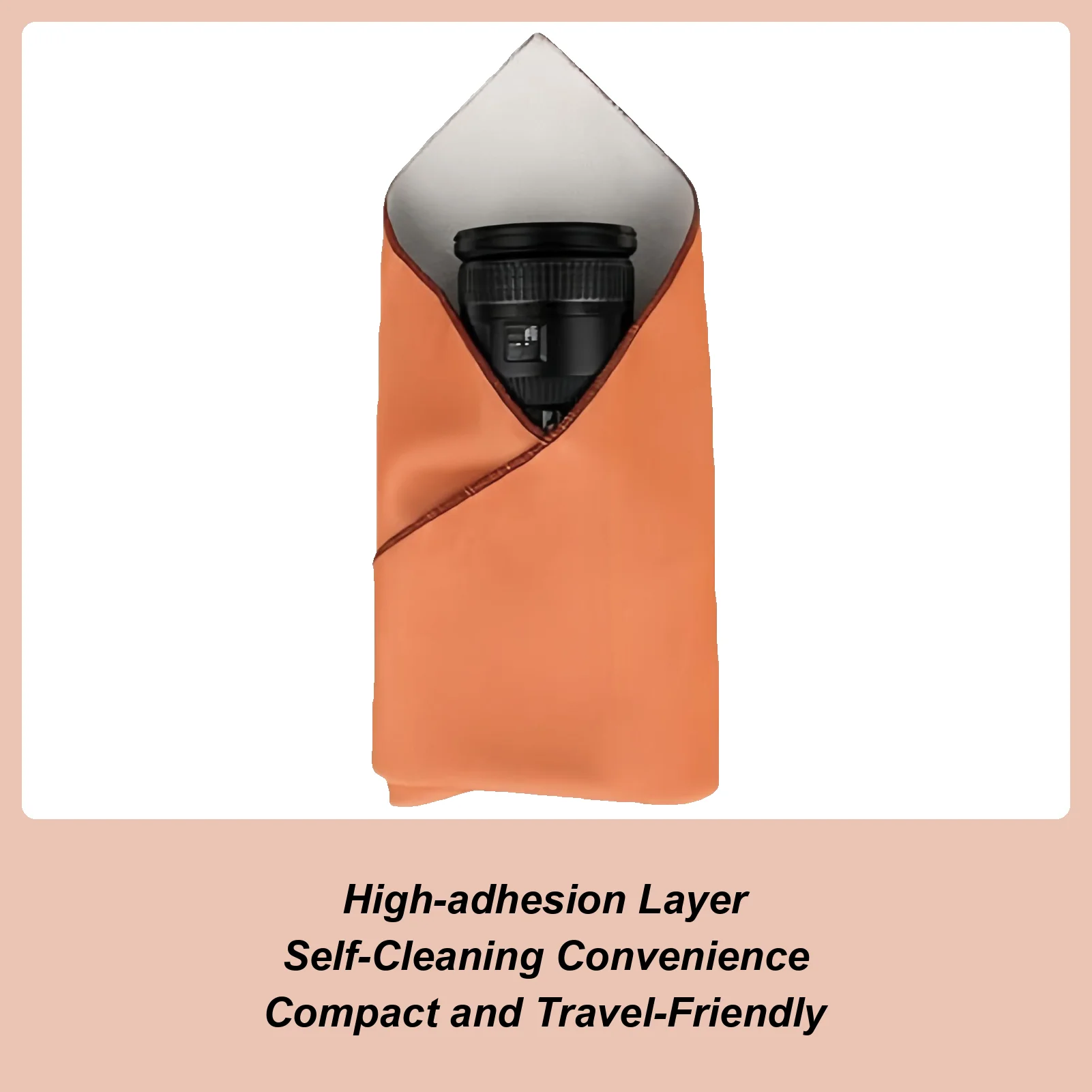 カメラポーチ保護デジタル一眼レフカバーバッグ1772x1772インチ厚みのある保護レンズカメラバッグ化粧品用小物トイレタリー用