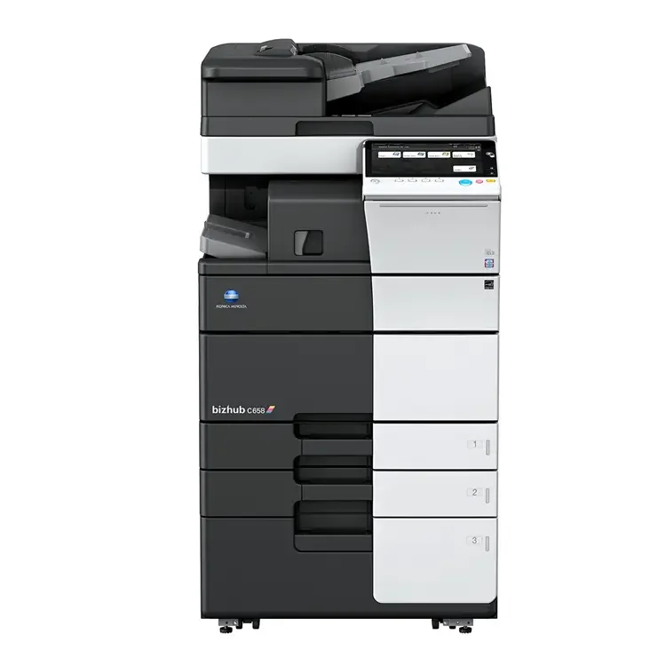 for Factory wholesale A3 Konica Minolta C658 Printer Copiers Machine  Printer Scanner Copier Refurbished Office Copier  MFP