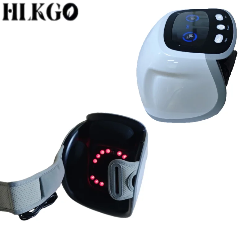 Professional Knee Rehabilitation Massager, Infrared Heat Vibration Therapy for Swelling, Stiffness & Injuries