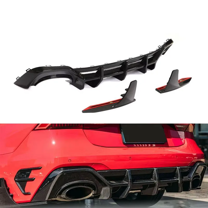 

Dry Carbon Fiber RS7 Custom Rear Bumper Lip for Audi RS7 C8 Sportback 4-Door 2019- 2021