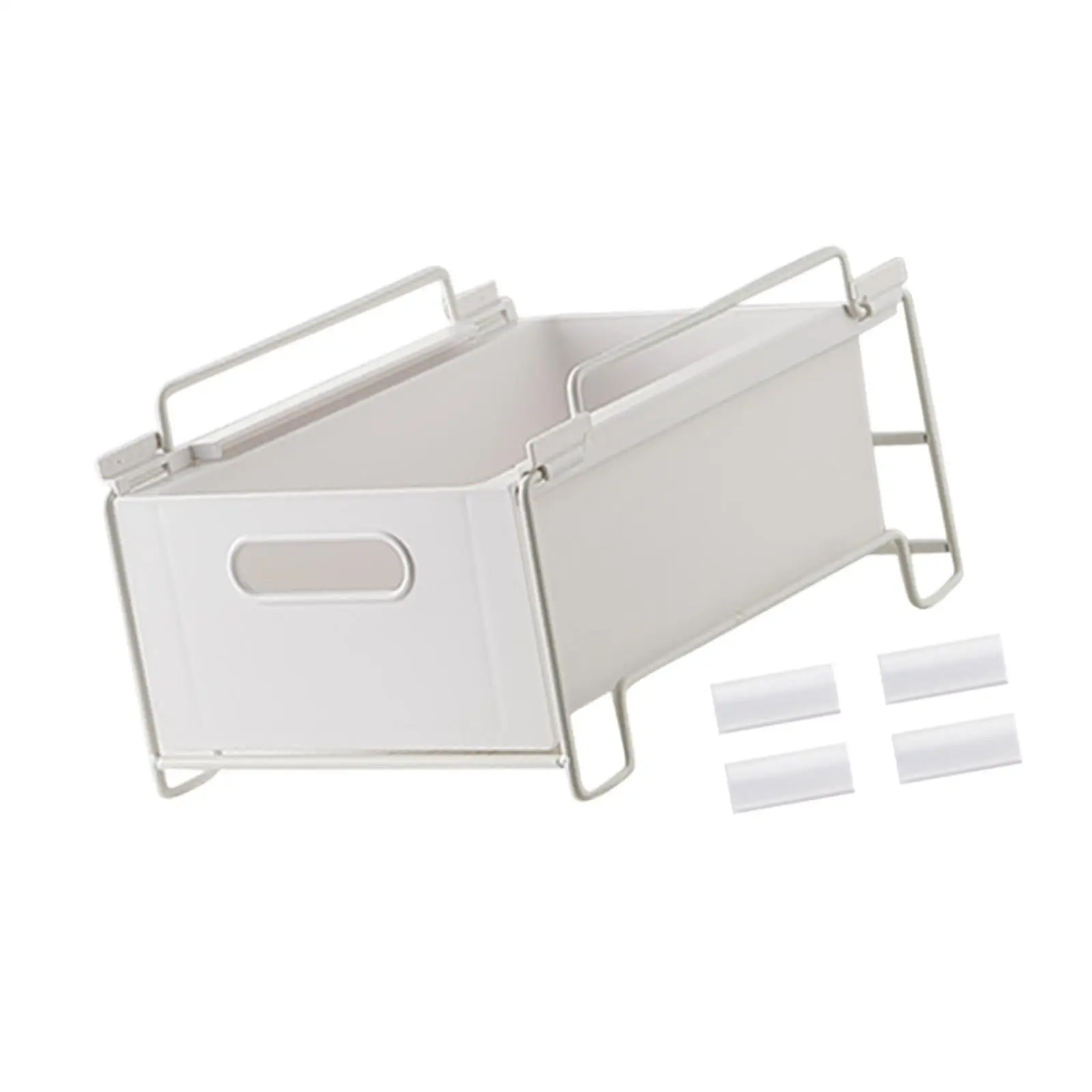 below Sink Organizer Slide Out Drawer Multifunction Saving Space Practical Pull Out Cabinet Organizer for Bedroom Kitchen