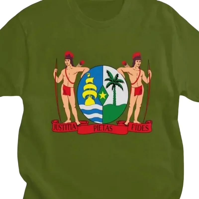 Legal blason de suriname tshirts hommes camiseta à manches courtes graphique camiseta pré-rétréci coton coupe regular camiseta