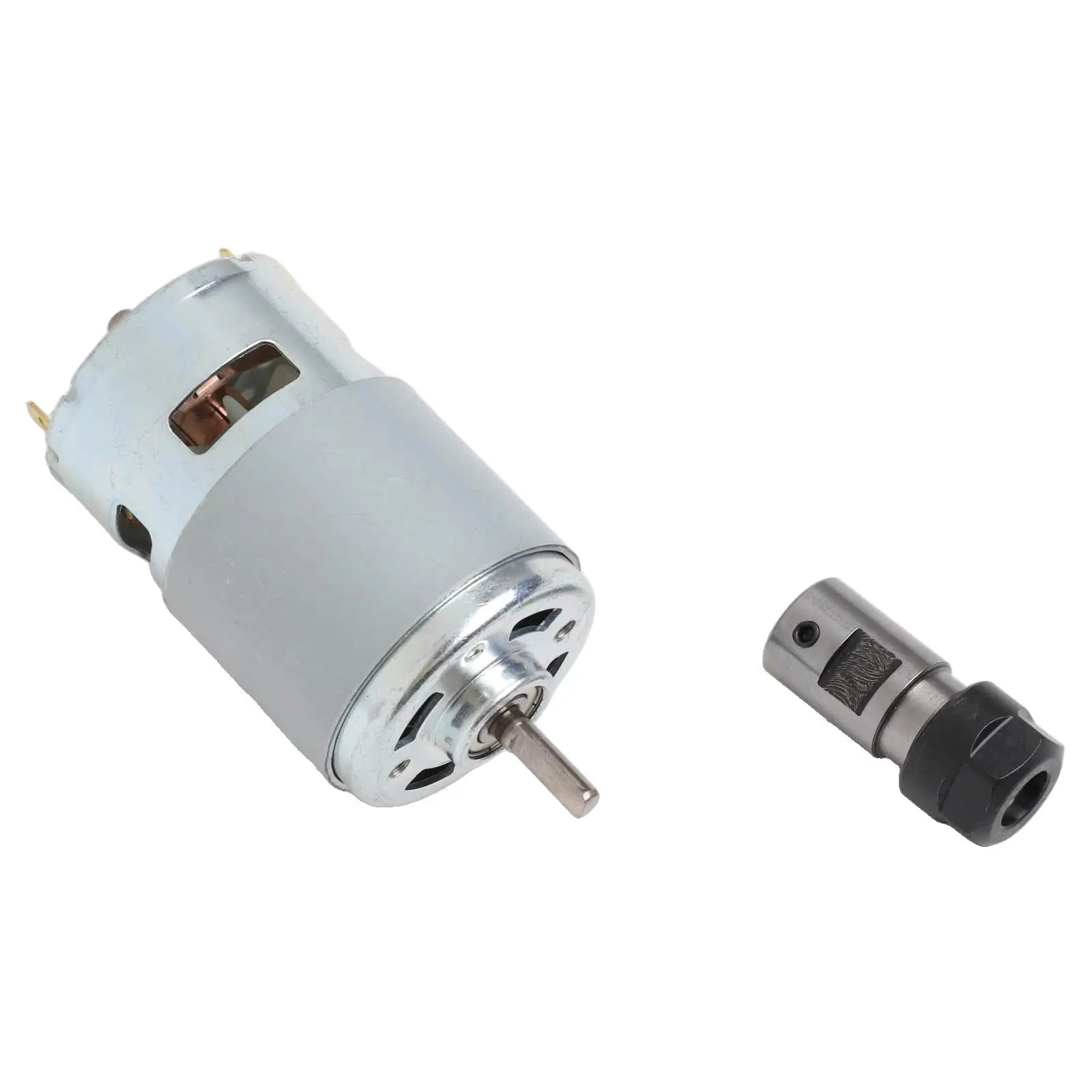 CNC 775 Spindle Motor with Double Ball Bearings and 20000 RPM Max Optimized for Precision Wood and PCB Routing