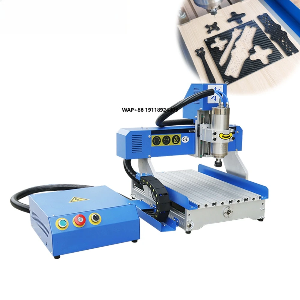 Minin Cnc Router 3040 4060 6090 With Ce Certificate for Wood Acrylic PVC Aluminum Brass Steel Cutting and Milling Drilling