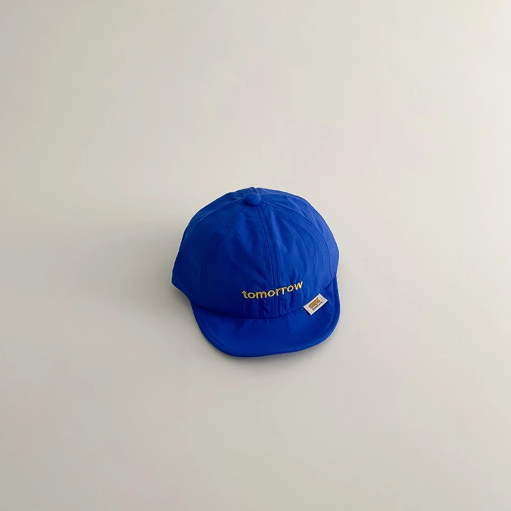 

Ins Summer Letter Baseball Cap Quick-drying Thin Baby Peaked Hat Soft Breathable Children Visors Cap