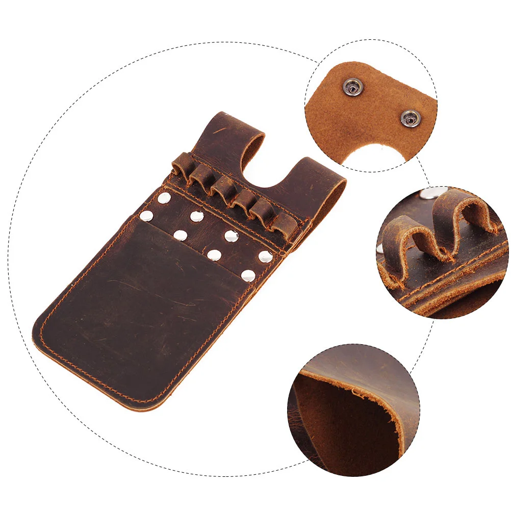 

Pocket Quiver Arrow Bag Compact Arrows Outdoor Brown Material Holder