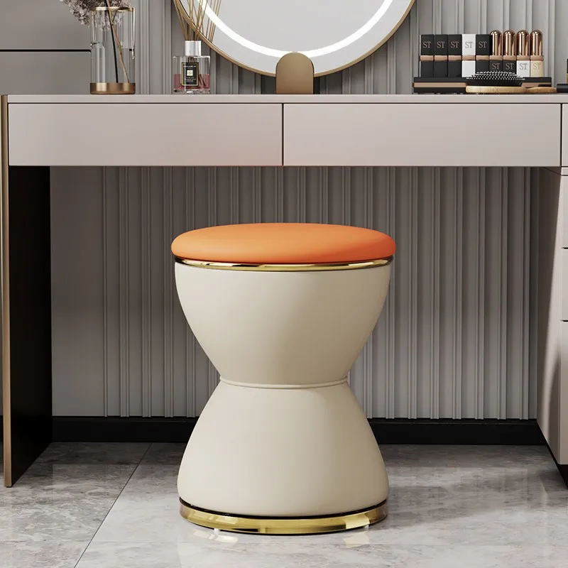 

luxury makeup bedroom dressing stool modern small apartment household dresser chair high end nail stool living room furniture