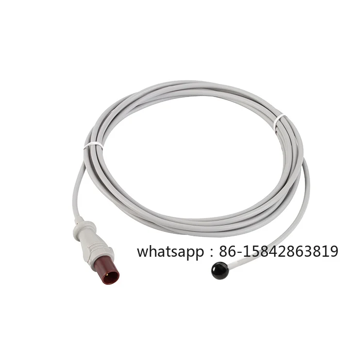 High Quality Medical Manufacturer Accessories Adult Surface Skin Sensor Compatible HP Reusable Temperature Probe