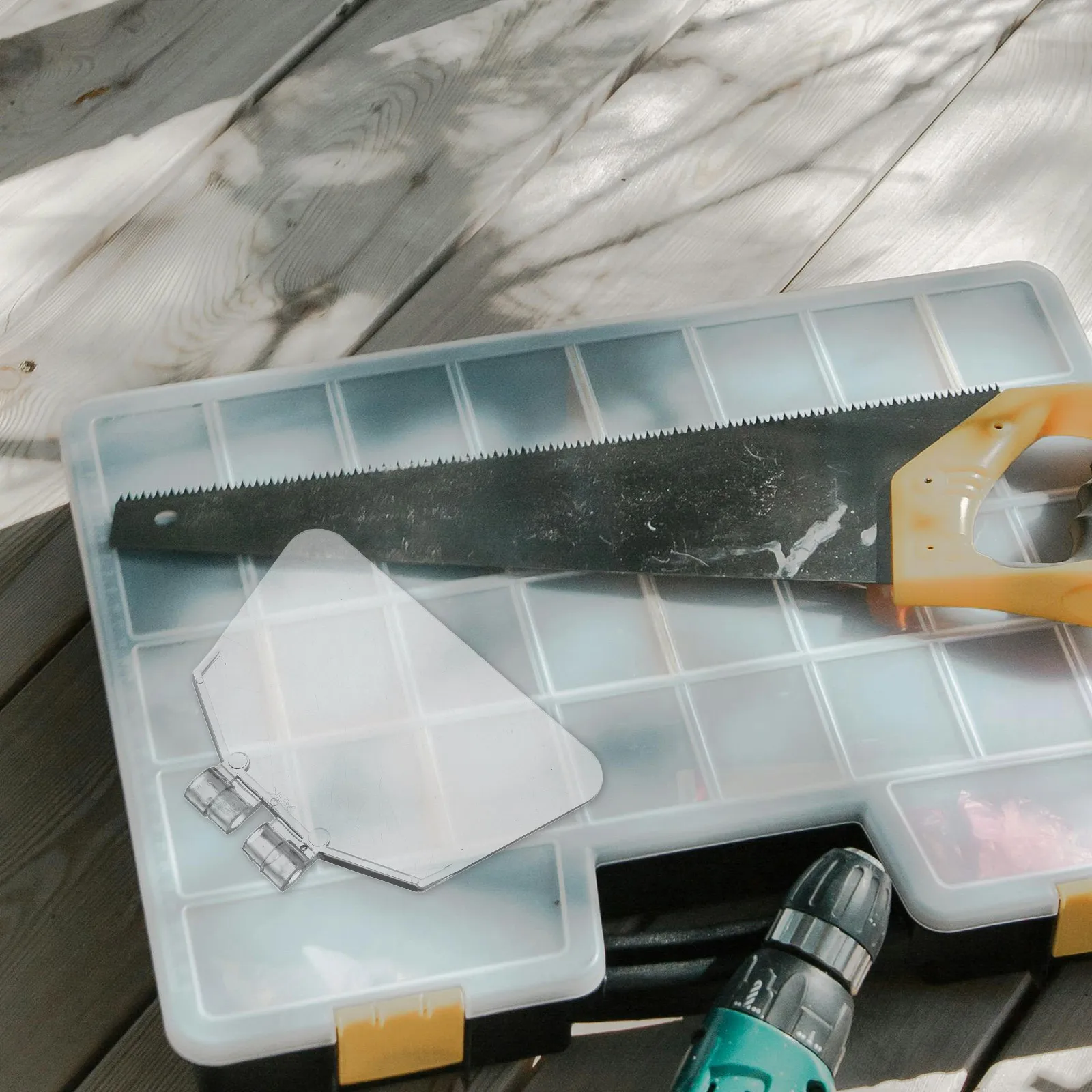 Protector de banco, accesorio de cubierta angular, protector de plástico reutilizable para moler, herramienta de protección ocular, 2 uds.