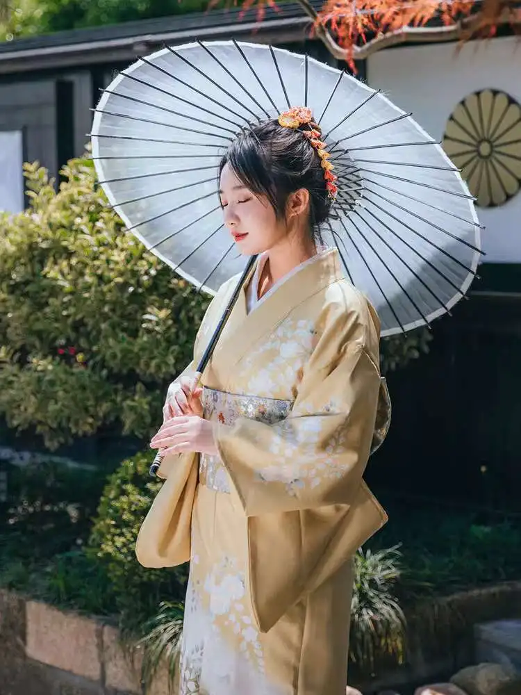 

Japanese Style Kimono Improved Version Summer Japanese Goddess Modern Female Formal Dress Sakura