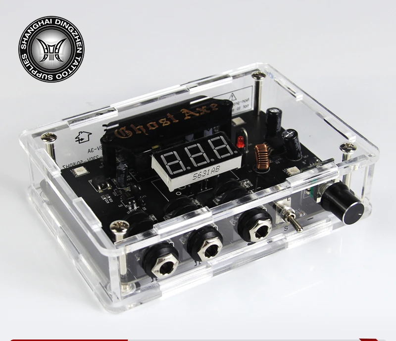 

Tattoo machine power supply tattoo high- 3A transparent voltage regulator