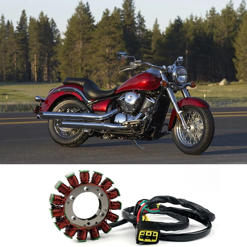 

G9-Motorcycle Generator Stator Coil For Kawasaki VN900 Vulcan 900 Classic Custom LT 2007-2017 21003-0053