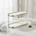 Silver Cream 2-tier