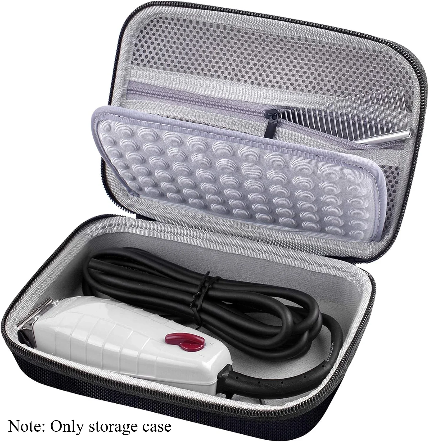 (NUR FALL) für Andis Professional T-Outliner Bart- und Haarschneider, Modell GTO 04780/04710/04603/04775, mit Netztasche für Atta